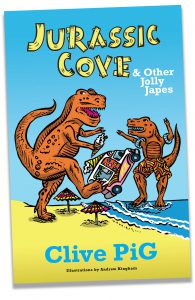 The Cover of the Jurassic Cove book